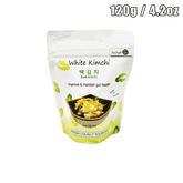White Kimchi in 120g pak – Korean fermented napa cabbage with mild and refreshing flavor