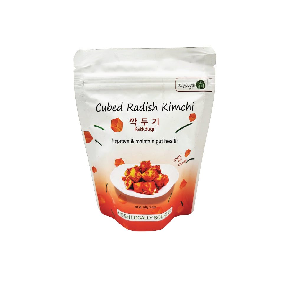 cubed radish kkakdugi Korean kimchi single serve pack