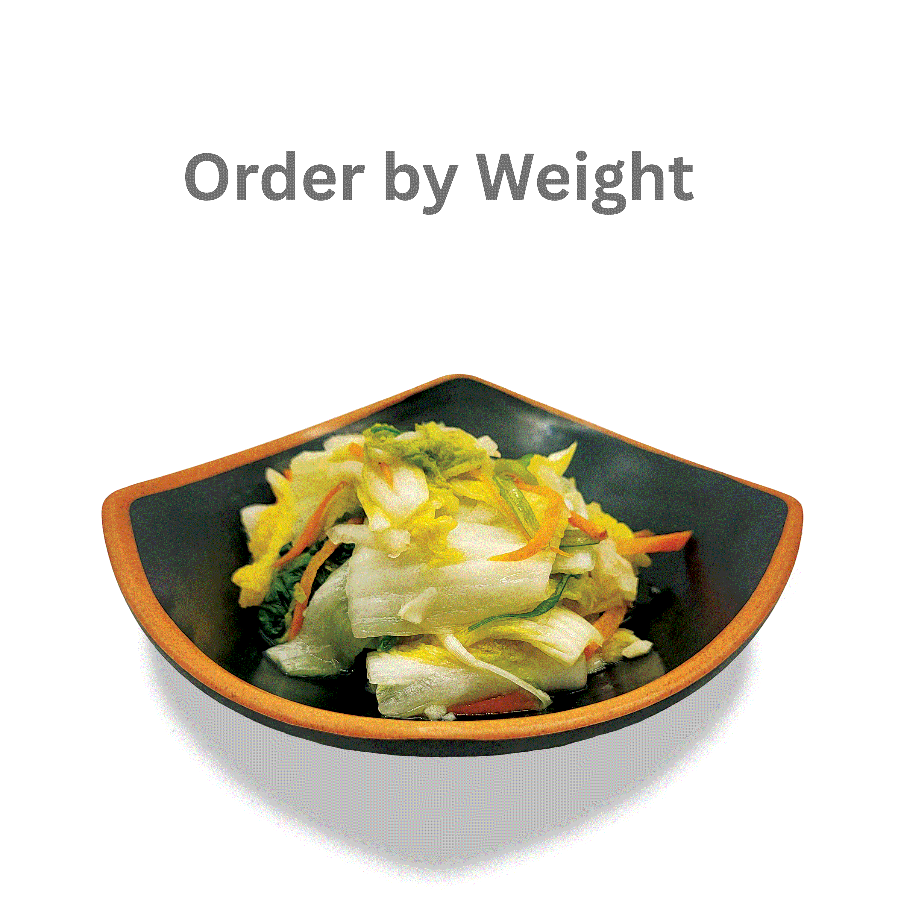 White Kimchi order by weight mild non spicy Korean kimchi fresh napa cabbage