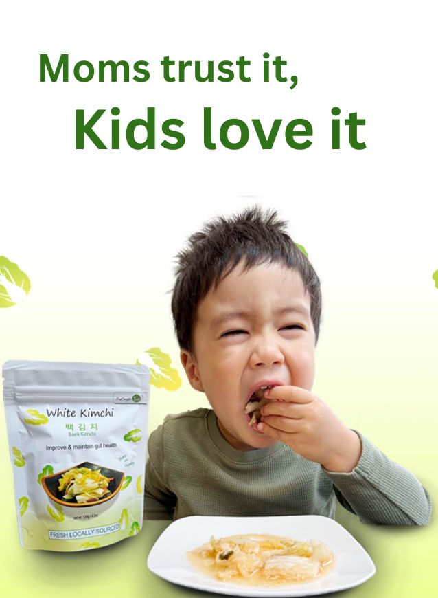 Moms trust it, kids love it – Baek Kimchi, natural and non-spicy
