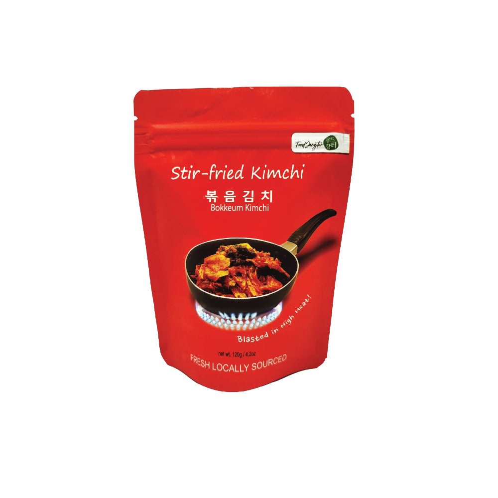 stir fried bokkeum kimchi single serve pack Korean side dish